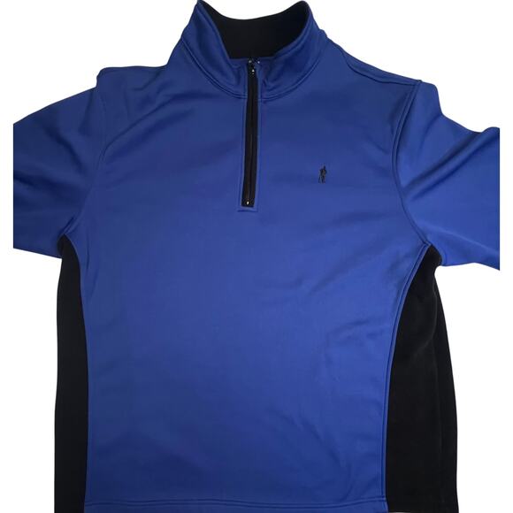 Payne Stewart Legacy XL Men’s 1/4 Zip Pullover – Blue Golf Sweater – Fleece - Picture 11 of 15